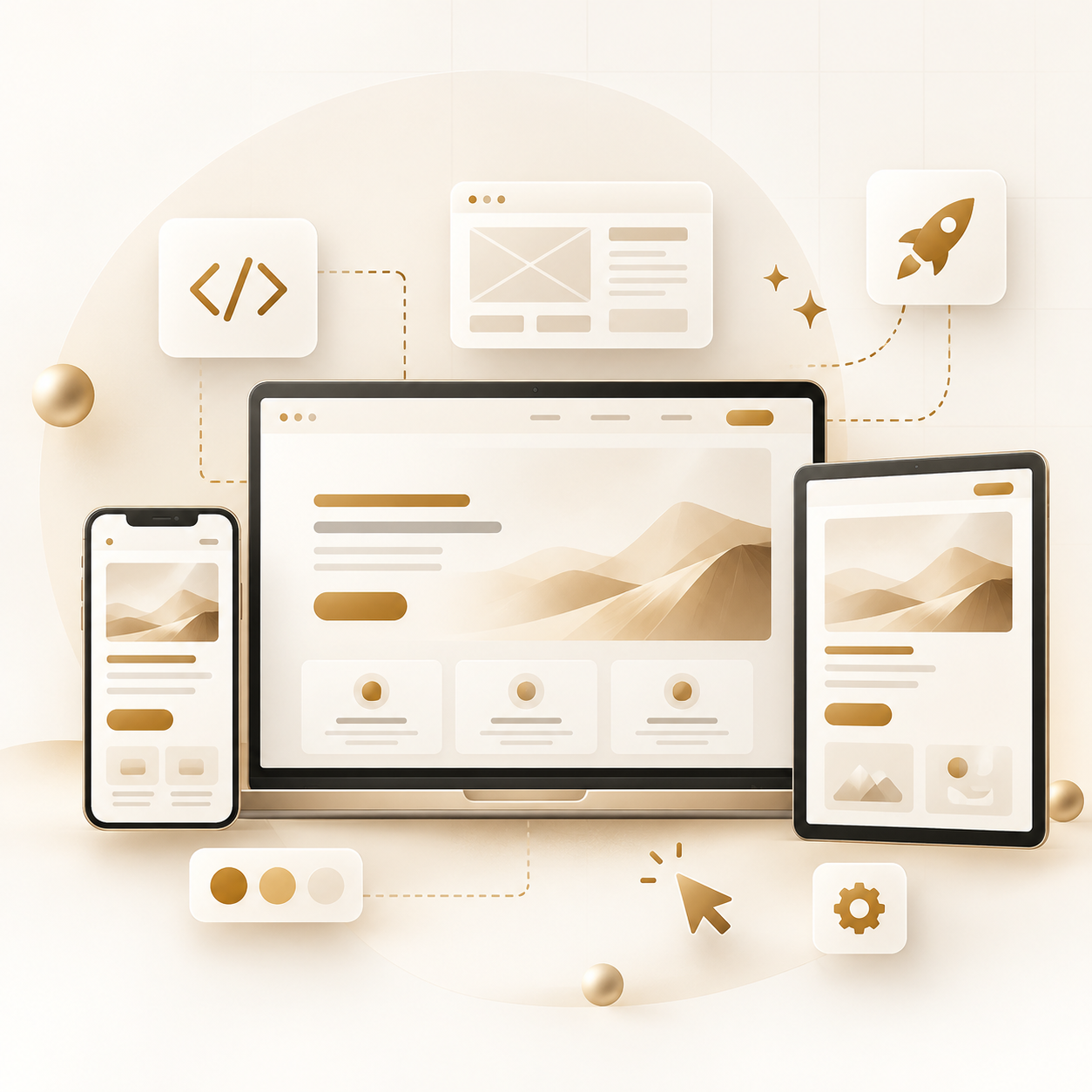 Website tools we build with: WordPress, Elementor, Shopify, Figma and PageSpeed Insights